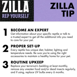 Zilla Cricket Glow Powder Supplement For Reptiles (4 oz)