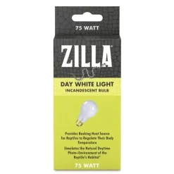 Zilla Day White Incandescent Bulb for Basking Heat