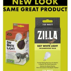 Zilla Day White Incandescent Bulb for Basking Heat