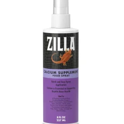 Zilla Food Calcium Supplement Spray For Reptile (8 oz)