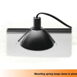 Zilla Light & Heat Halogen Mini Dome For Reptile Terrariums