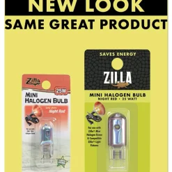 Zilla Mini Night Red Halogen Bulb for Reptiles