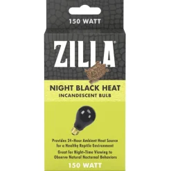 Zilla Night Black Heat Bulb for Reptiles