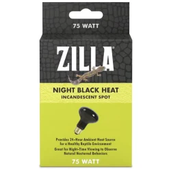 Zilla Night Black Incandescent Spot Bulb for Reptiles