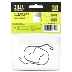 Zilla Non-locking Screen Clips