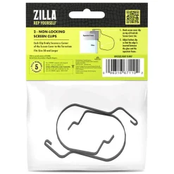 Zilla Non-locking Screen Clips