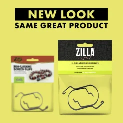Zilla Non-locking Screen Clips