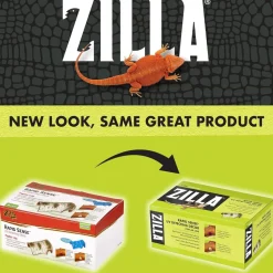 Zilla Rapid Sense UV Detecting Decor Poplar Log, Medium