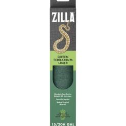 Zilla Reptile Terrarium Bedding Substrate Floor Liner- Green