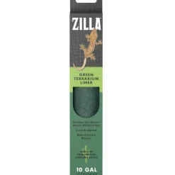 Zilla Reptile Terrarium Bedding Substrate Floor Liner- Green