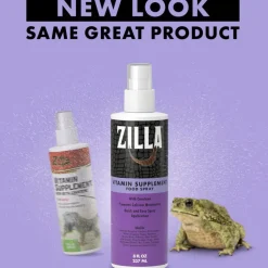 Zilla Vitamin Supplement with Carotene Food Spray For Reptiles (8 oz)