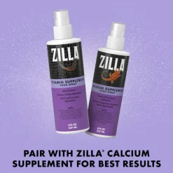 Zilla Vitamin Supplement with Carotene Food Spray For Reptiles (8 oz)