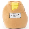 Zippy Paws Burrow Honey Pot Interactive Plush Toy for Dogs (Large)