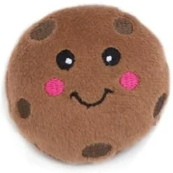 Zippy Paws Burrow Interactive Squeaky Hide and Seek Plush Milk and Cookies Toy for Dogs