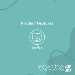 Zippy Paws Burrow Ladybug and Leaf Interactive Toy for Dogs (Medium)