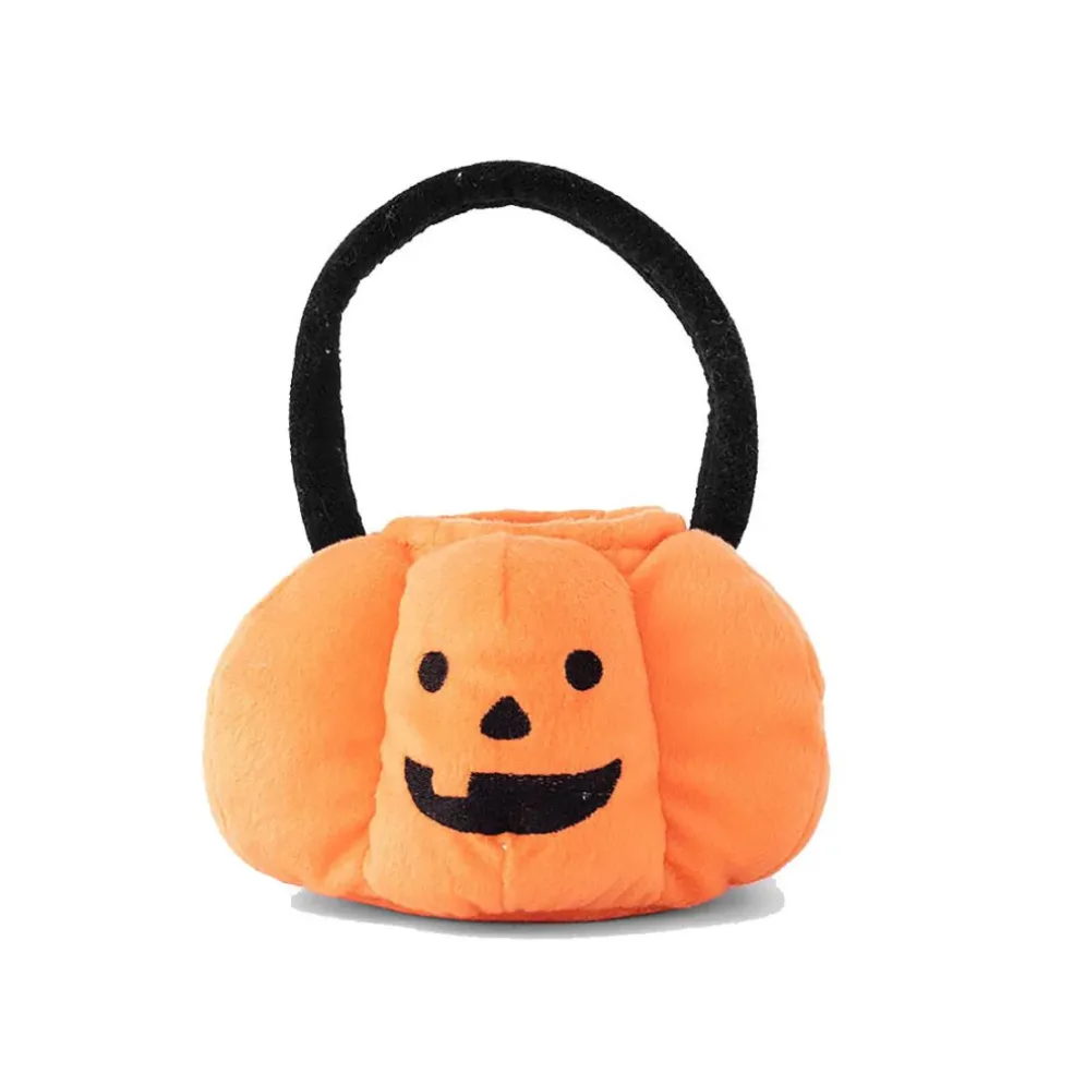 Zippypaws Halloween Burrow Trick or Treat Basket Toy For Dogs