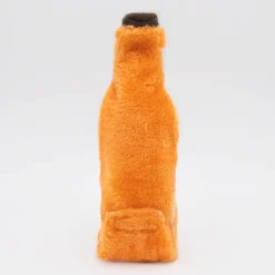 Zippypaws Halloween Happy Hour Crusherz Squeaker Bottle Pumpkin Ale Toy For Dogs