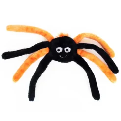 Zippypaws Halloween Spiderz Plush Toy for Dogs, Small