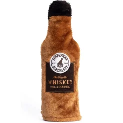 Zippy Paws Happy Hour Crusherz Bottle Themed Crunchy Water Bottle Whiskey