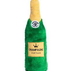 Zippy Paws Happy Hour Squeaky Crusherz Champagne Toy for Dogs