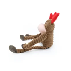 ZippyPaws Holiday Crinkle Dog Toy, Reindeer