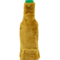 ZippyPaws Ipa Happy Hour Crusherz Plush Dog Toy, Medium