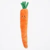 ZippyPaws Jigglerz Carrot Plush Dog Toy