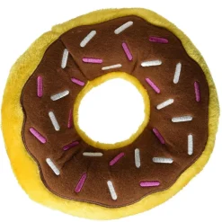 Zippy Paws Jumbo Donutz Interactive Squeaky Toy for Dogs