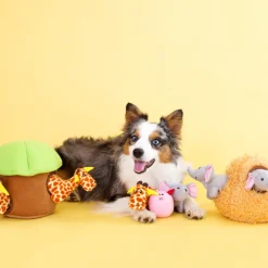 ZippyPaws Miniz 3 Pack Bunnies Dog Toy