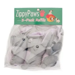 ZippyPaws Miniz 3 Pack Bunnies Dog Toy