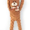 Zippy Paws Monkey RopeTugz Durable Rope Squeaky Chew Toy for Dogs