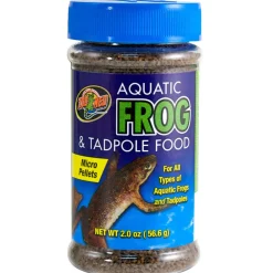 Zoo Med Aquatic Frog & Tadpole Dry Food, 2-oz