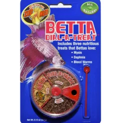 Zoo Med Betta Dial-A-Treat Freeze Dried Fish Food, 0.12-oz