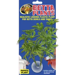 Zoo Med Betta Plant Papaya, Green, 1-count
