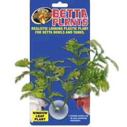 Zoo Med Betta Plant Window Leaf, Green, 1-count
