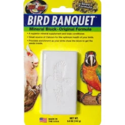 Zoo Med Bird Banquet Original Formula Mineral Block Beak Conditioner