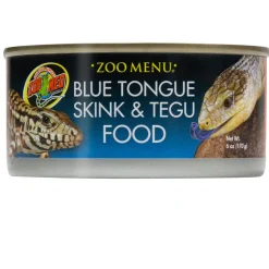 Zoo Med Blue Tongue Skink & Tegu Canned Wet Food, 6-oz