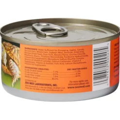 Zoo Med Box Turtle Canned Wet Food, 6-oz