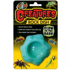 Zoo Med Creatures Rock Dish Glow in the Dark