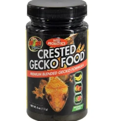 Zoo Med Crested Gecko Food Premium Blended Watermelon Dry Food, 1-lb