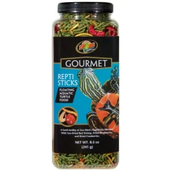 Zoo Med Gourmet Reptisticks Floating Aquatic Turtle Dry Food
