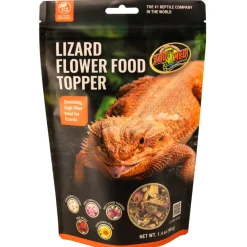 Zoo Med Lizard Flower Food Topper - Reptile Food Supplement