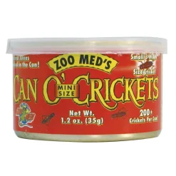 Zoo Med Mini Can O' Crickets Reptile Food & Treat (1.2 oz)