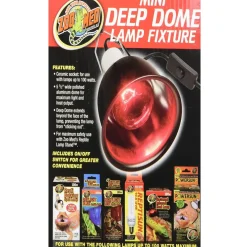Zoo Med Mini Deep Dome Lamp Fixture