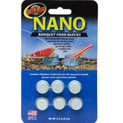 Zoo Med Nano Banquet Fish Feeding Block, 0.3-oz