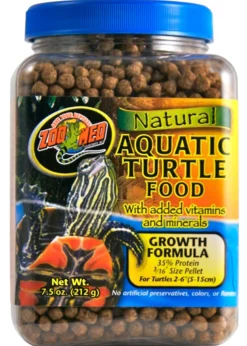 Zoo Med Natural Aquatic Turtle Food Growth Formula Dry Food