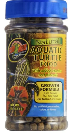 Zoo Med Natural Aquatic Turtle Food Growth Formula Dry Food