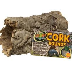 Zoo Med Natural Cork Bark Round Reptile Wood