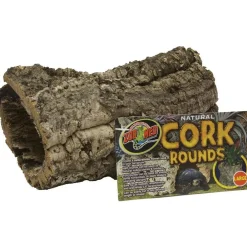 Zoo Med Natural Cork Bark Round Reptile Wood