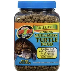 Zoo Med Natural Sinking Mud & Musk Turtle Dry Food (10 oz)